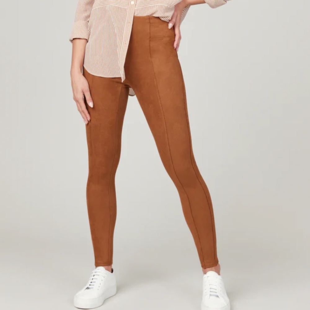 Spanx Faux Suede Leggings